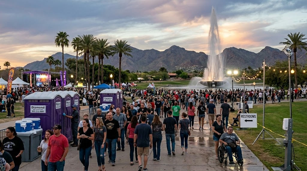Overcoming the Sanitation Showcase for Fountain Hills Public Events