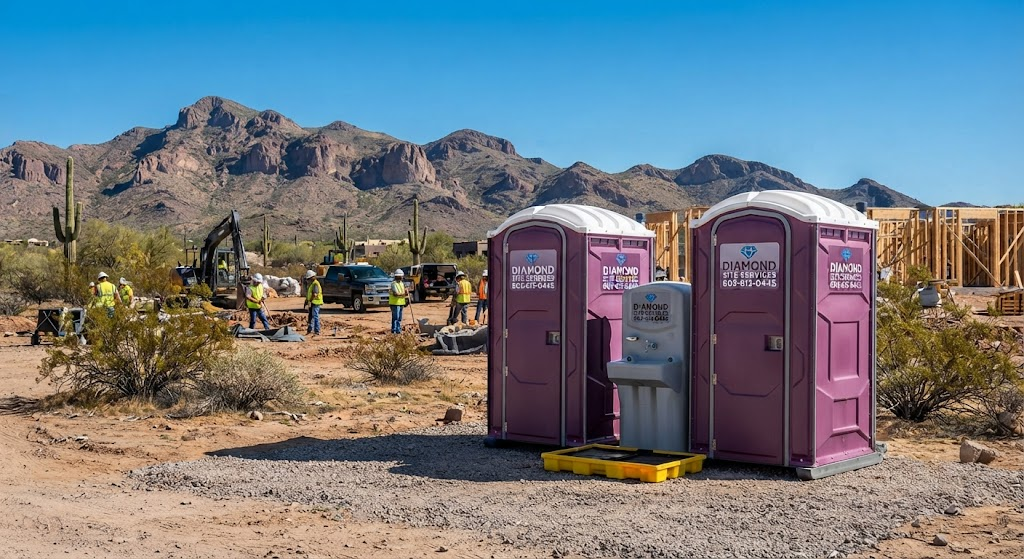 Construction Site Sanitation: Mastering Job Site Efficiency in New River, Arizona