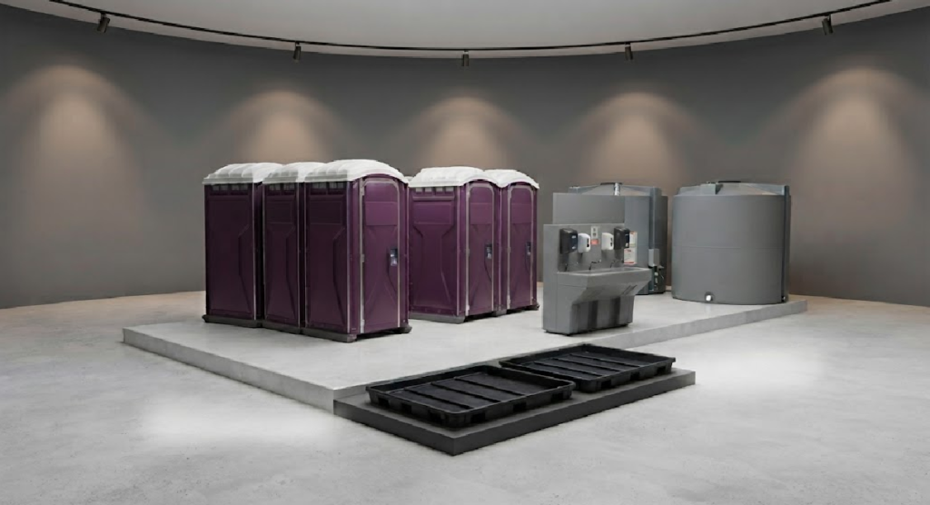 Diamond Site Services portable sanitation products