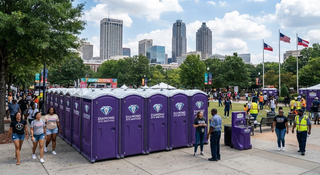 Premier Portable Sanitation Solutions for Atlanta City Projects and Public Gatherings