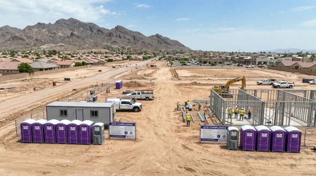 glendale job site sanitation